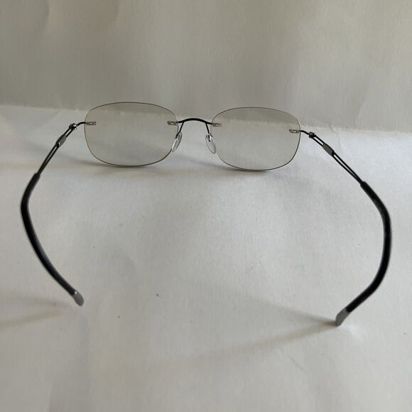 Silhouette Eyeglasses Titan 5521 EQ 9040 Rimless Frames Only Black 53-19-150 main image 4